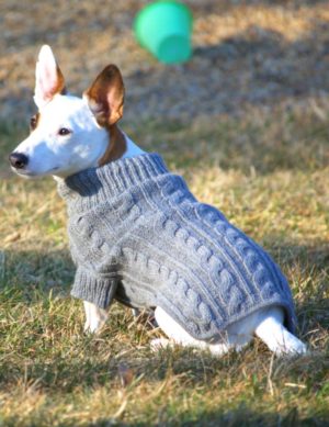 All Natural Alpaca Aran Sweater