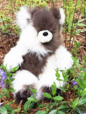 Large 12 Inch Pure Alpaca Teddy Bear