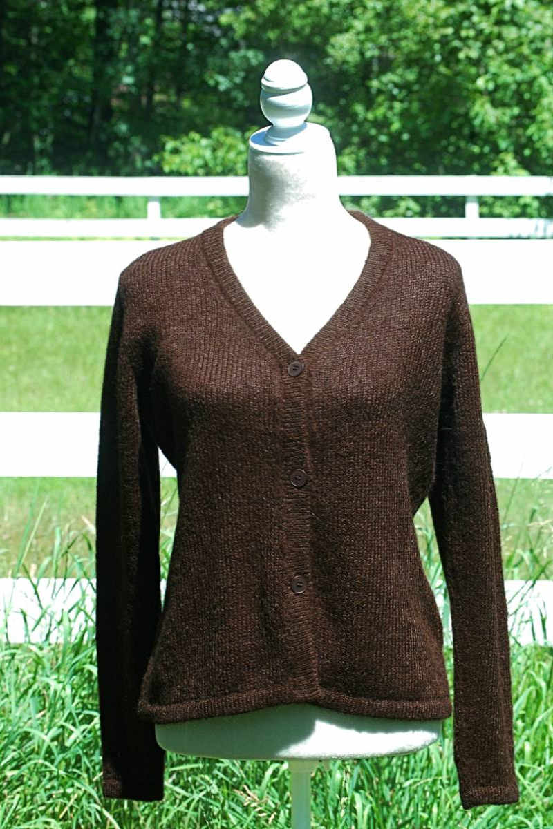 Suri Alpaca Cardigan