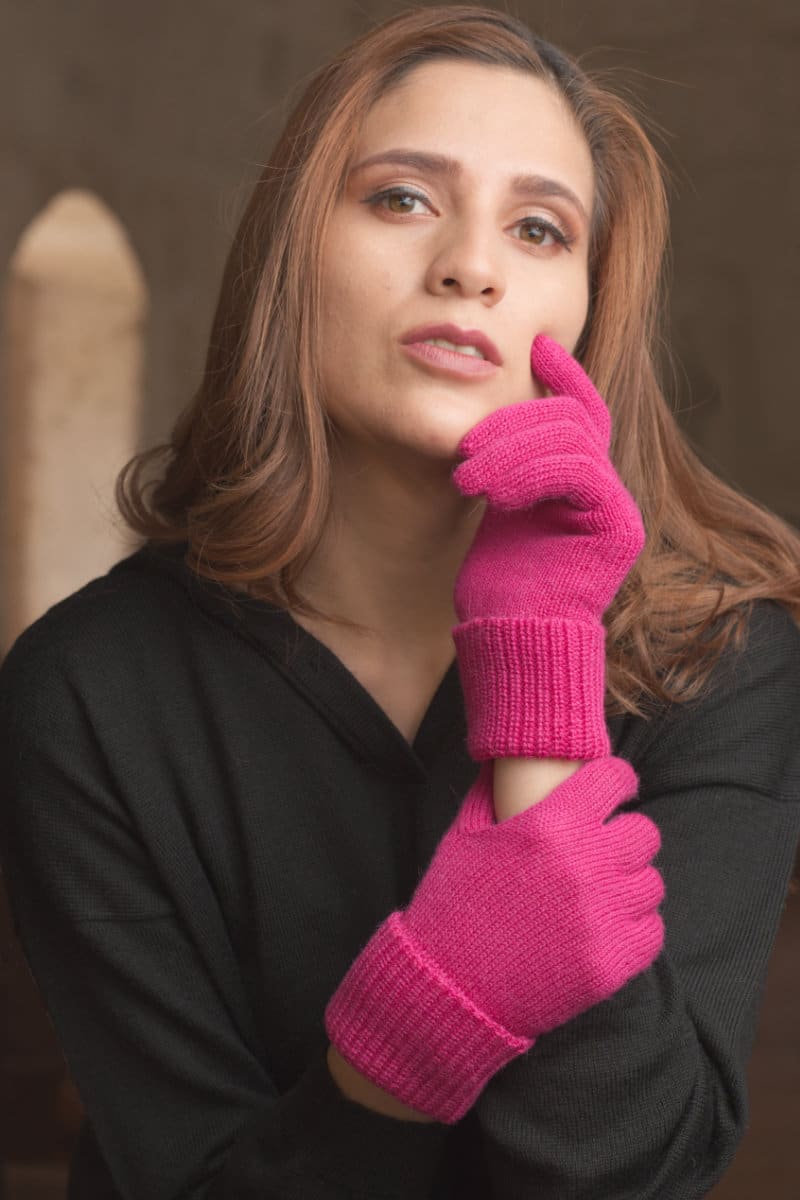 Women's Baby Alpaca Gloves