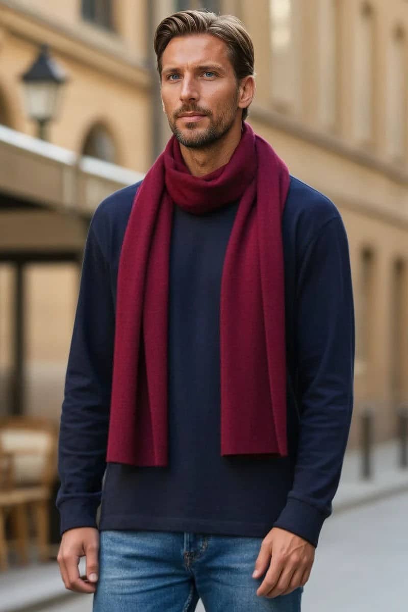 Supremely Soft Baby Alpaca Knit Scarf (Available In Multiple Colors) - Image 5