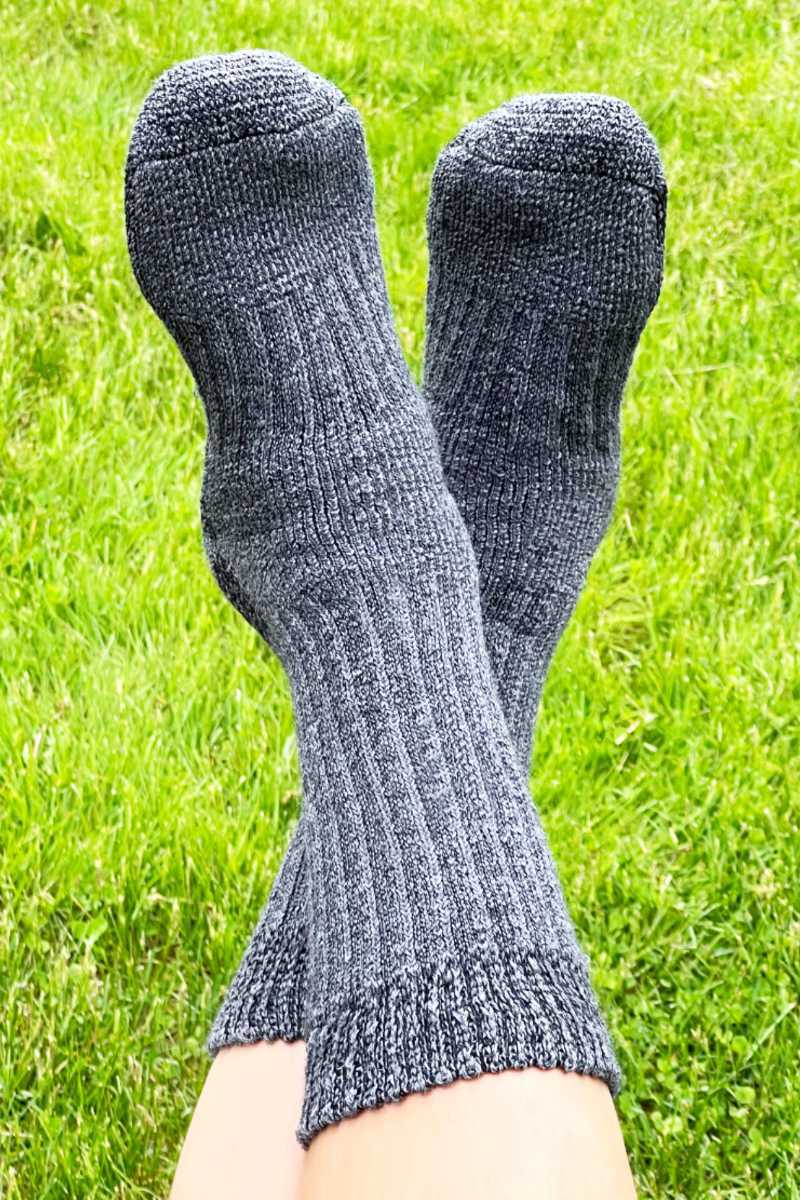Mt. Caesar Alpacas Polar Plush Supremely Warm Alpaca Socks